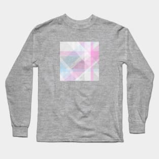 Abstract Lines - Trans Colors Long Sleeve T-Shirt